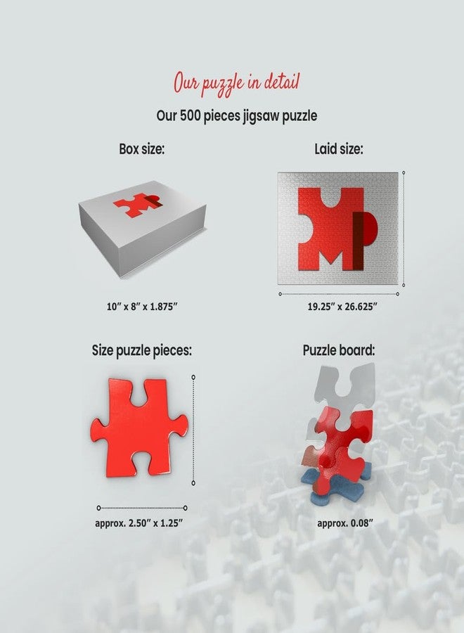 MyPuzzle.com أحجية الصور المقطوعة "مينيسوتا: أرض العشرة آلاف بحيرة" من ماي بازل - 500 قطعة مميزة للبالغين - Image 5